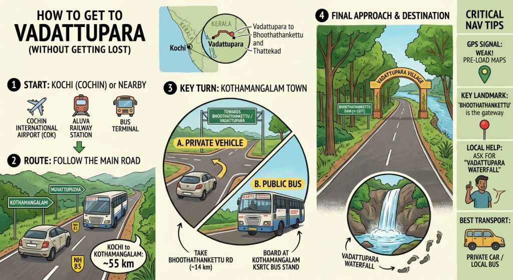 How to Get to Vadattupara